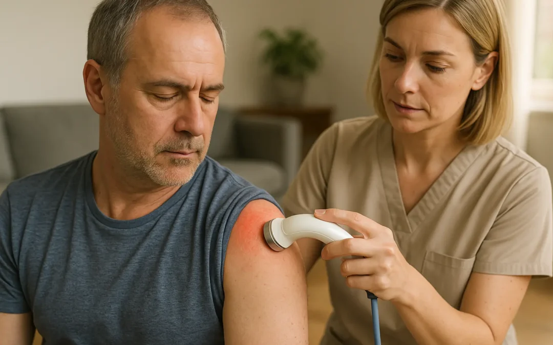 Trattamento con ultrasuoni per infiammazioni